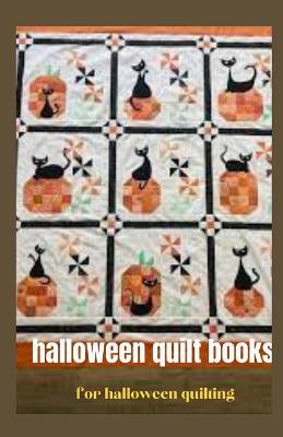 Book cover for halloween quilt books
