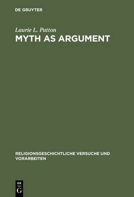 Book cover for Myth as Argument