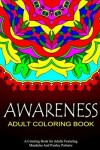 Book cover for AWARENESS ADULT COLORING BOOK - Vol.8