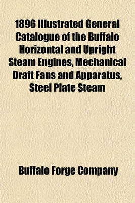 Book cover for 1896 Illustrated General Catalogue of the Buffalo Horizontal and Upright Steam Engines, Mechanical Draft Fans and Apparatus, Steel Plate Steam