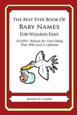 Book cover for The Best Ever Book of Baby Names for Wizards Fans