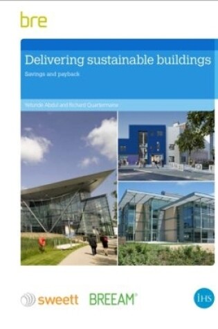 Cover of Delivering Sustainable Buildings