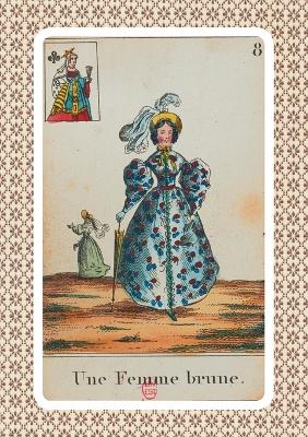 Cover of Carnet Blanc, Cartomancie, Femme Brune, 18e Siècle