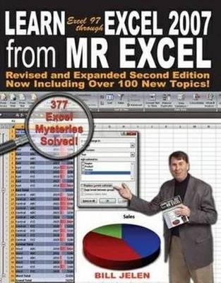 Book cover for Learn Excel 97 Through Excel 2007 from Mr Excel