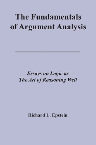 Cover of The Fundamentals of Argument Analysis