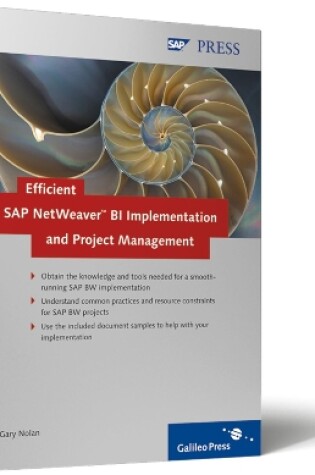 Cover of Efficient SAP NetWeaver BI Implementation and Project Management