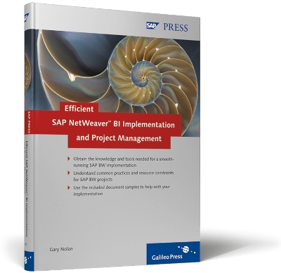 Book cover for Efficient SAP NetWeaver BI Implementation and Project Management