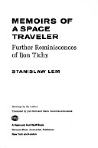 Cover of Memoirs of a Space Traveler