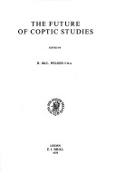 Cover of The Future of Coptic Studies