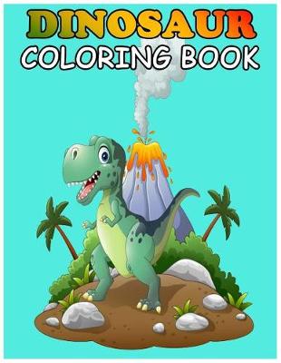 Book cover for Dinosaur Coloring Book