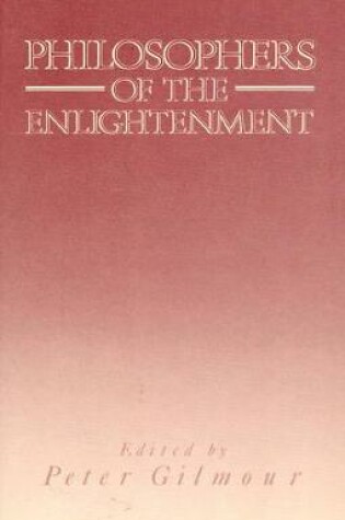 Cover of Philosophers of the Enlightenment