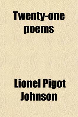 Book cover for Twenty-One Poems