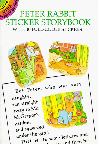 Book cover for The Tale of Peter Rabbit Sticker Storybook