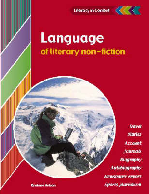 Cover of Language of Literary Non-Fiction Student's Book