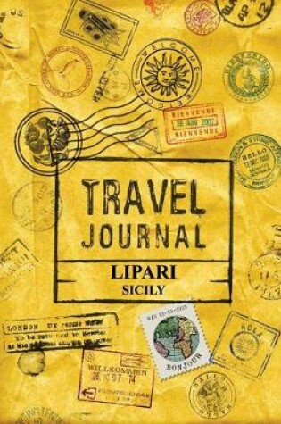 Cover of Travel Journal Lipari Sicily