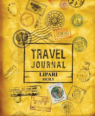 Book cover for Travel Journal Lipari Sicily