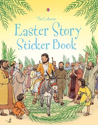 Book cover for Easter Story Sticker Book