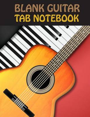 Book cover for Guitar Tab Notebook