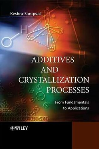 Cover of Additives and Crystallization Processes