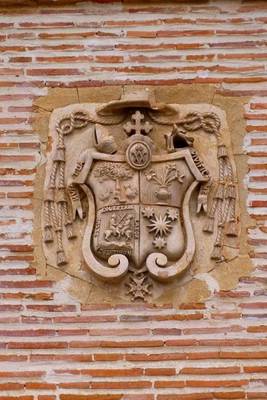 Book cover for Coat of Arms Carved in Stone in Belorado Spain Journal