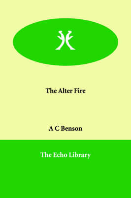 Book cover for The Alter Fire