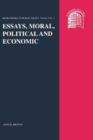 Cover of Essays