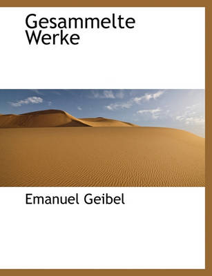 Book cover for Gesammelte Werke