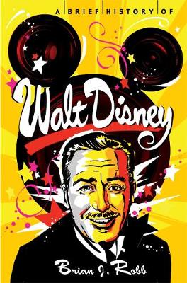 Book cover for A Brief History of Walt Disney