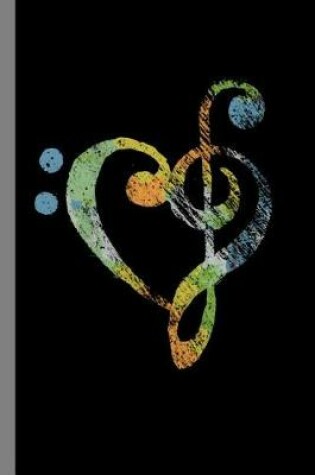 Cover of Rainbow Heart Bass Clef