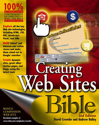 Book cover for Creating Web Sites Bible