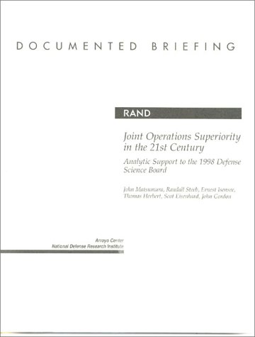 Book cover for Joint Operations Superiority in the 21st Century