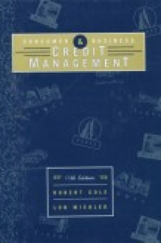 Cover of Consumer Credit Management