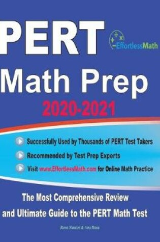Cover of PERT Math Prep 2020-2021