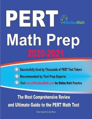 Book cover for PERT Math Prep 2020-2021