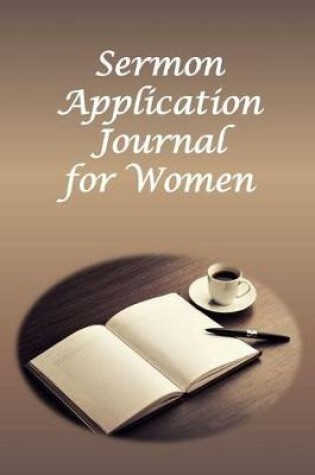 Cover of Sermon Application Journal