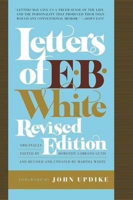 Book cover for Letters of E. B. White, Revised Edition