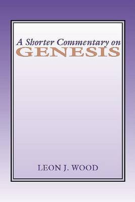 Book cover for A Shorter Commentary on Genesis