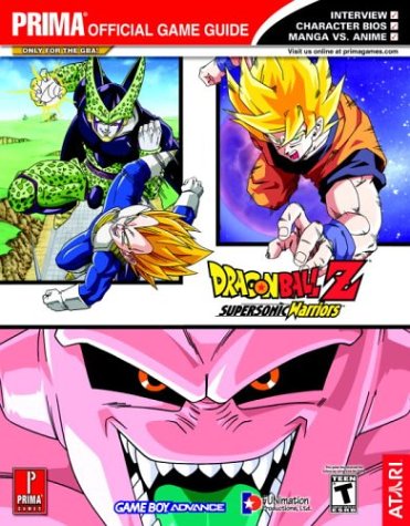 Book cover for Dragon Ball Z: Supersonic Warriors