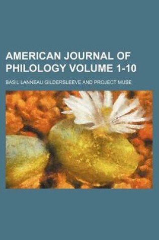 Cover of American Journal of Philology Volume 1-10