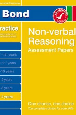 Cover of Bond Non-Verbal Reasoning Assessment Papers 6-7 Years