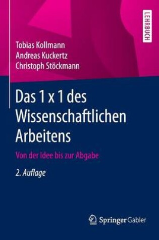 Cover of Das 1 x 1 des Wissenschaftlichen Arbeitens