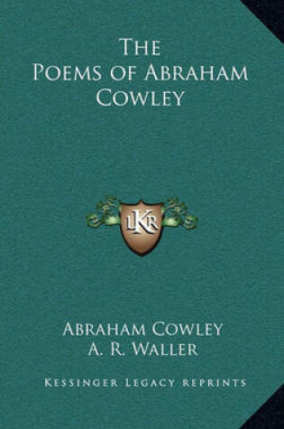 Cover of The Poems of Abraham Cowley