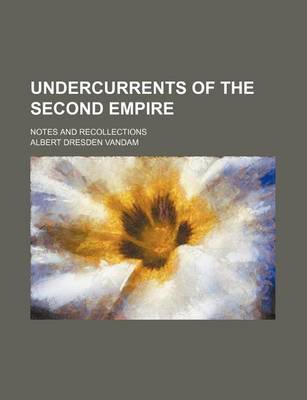 Book cover for Undercurrents of the Second Empire; Notes and Recollections