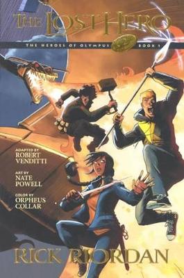 Cover of Lost Hero: The Graphic Novel
