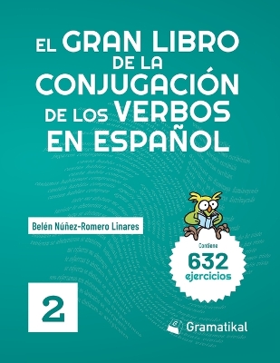 Book cover for El gran libro de la conjugación de los verbos en español