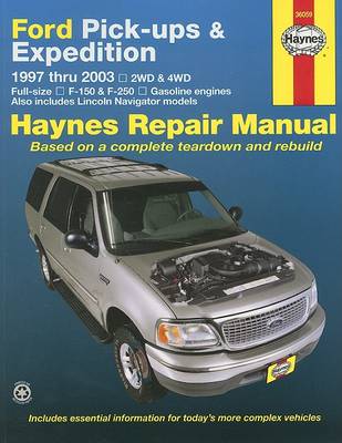 Book cover for Ford Pick-Ups & Expedition Lincoln Navigator Automotive Repair Manual