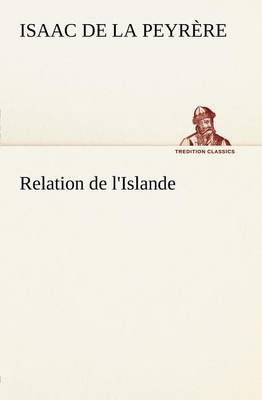 Book cover for Relation de l'Islande