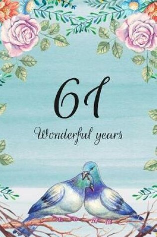Cover of 61 Wonderful Years