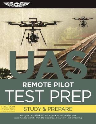 Book cover for Remote Pilot Test Prep - UAS