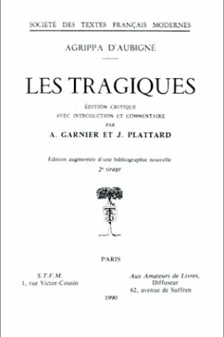 Cover of Les Tragiques